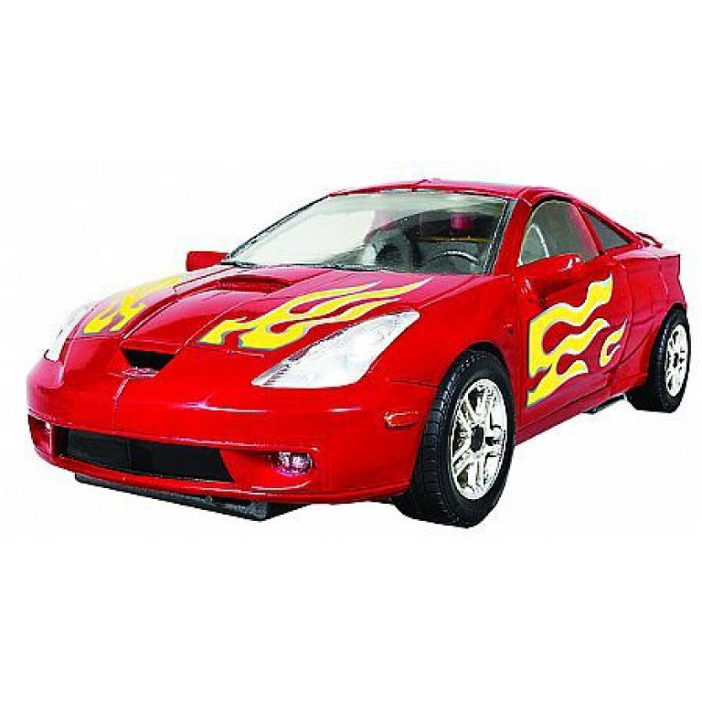 Робот-конструктор из серии "Galaxy Defender" 3-в-1, Toyota Celica, 1:24 с аксессуарами